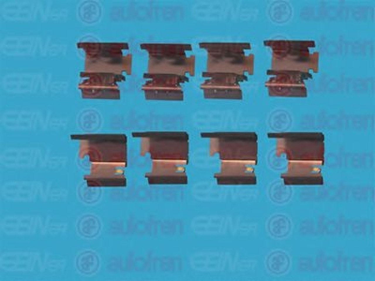 Set accesorii, placute frana TOYOTA AURIS (NRE15, ZZE15, ADE15, ZRE15, NDE15) (2006 - 2012) AUTOFREN SEINSA D42343A piesa NOUA
