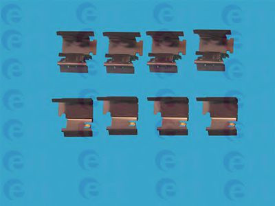 Set accesorii, placute frana TOYOTA AURIS (ZWE18, NZE18, ZRE18) (2012 - 2016) ERT 420008 piesa NOUA