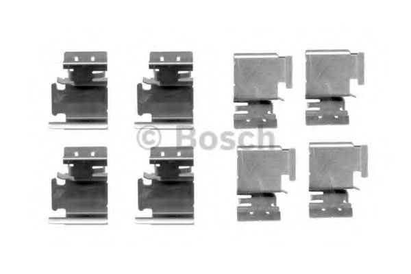 Set accesorii, placute frana TOYOTA AVENSIS (T25) (2003 - 2008) BOSCH 1 987 474 312 piesa NOUA