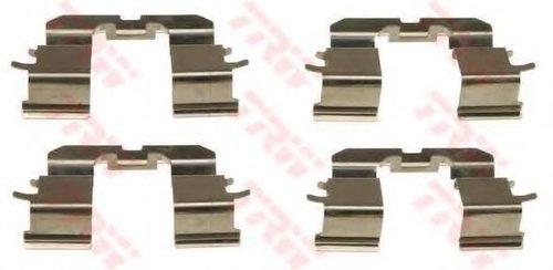 Set accesorii, placute frana TOYOTA CELICA (ZZT23_) (1999 - 2005) TRW PFK422 piesa NOUA