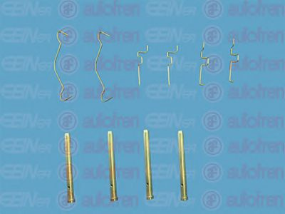 Set accesorii, placute frana TOYOTA COROLLA (CDE12, ZZE12, NDE12, ZDE12) (2001 - 2007) AUTOFREN SEINSA D42355A piesa NOUA