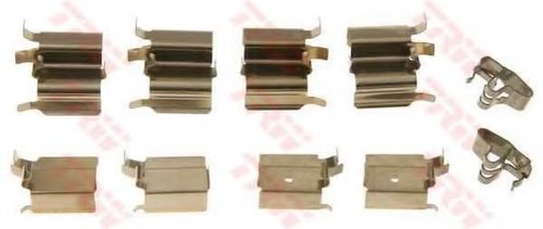 Set accesorii, placute frana TOYOTA RAV 4 II (CLA2, XA2, ZCA2, ACA2) (2000 - 2005) TRW PFK435 piesa ...
