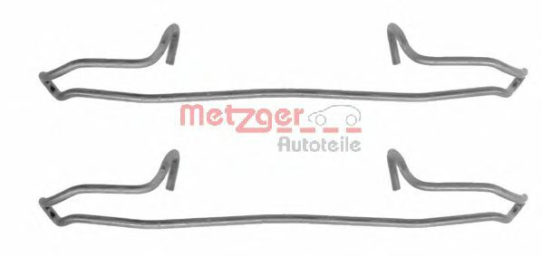 Set accesorii, placute frana VOLVO V70 I (LV) (1996 - 2000) METZGER 109-1159 piesa NOUA