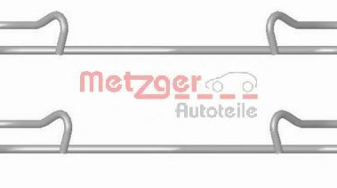 Set accesorii, placute frana VW CADDY III Combi (2KB, 2KJ, 2CB, 2CJ) (2004 - 2016) METZGER 109-1678 piesa NOUA