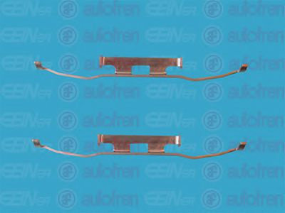 Set accesorii, placute frana VW LT II bus (2DB, 2DE, 2DK) (1996 - 2006) AUTOFREN SEINSA D42349A pies...