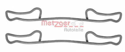 Set accesorii, placute frana VW LT II bus (2DB, 2DE, 2DK) (1996 - 2006) METZGER 109-1200 piesa NOUA