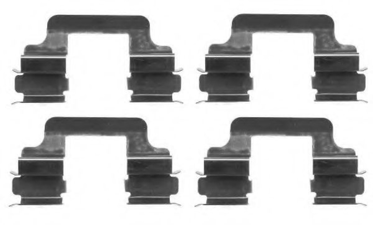 Set accesorii, placute frana VW MULTIVAN VI (SGF, SGM, SGN) (2015 - 2016) TEXTAR 82054900 piesa NOUA