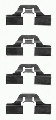 Set accesorii, placute frana VW NEW BEETLE (9C1, 1C1) (1998 - 2010) TEXTAR 82037300 piesa NOUA