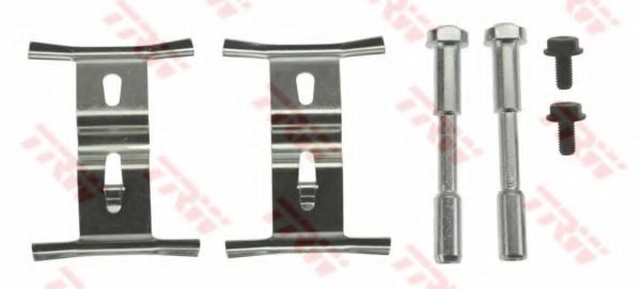 Set accesorii, placute frana VW TOUAREG (7LA, 7L6, 7L7) (2002 - 2010) TRW PFK503 piesa NOUA