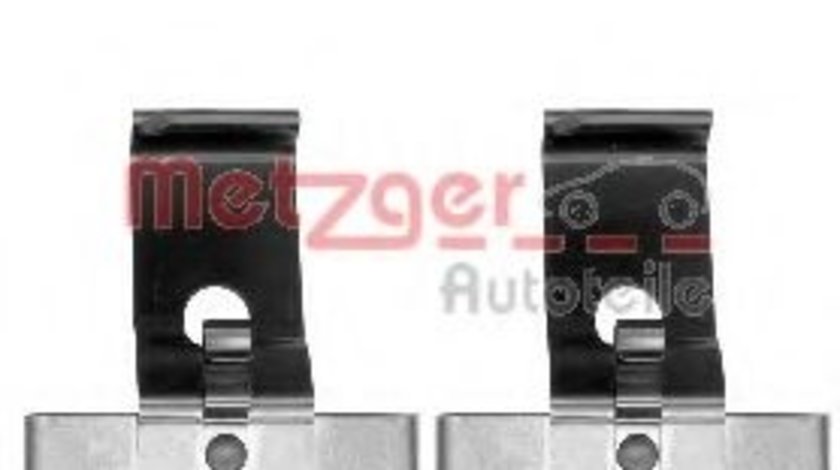 Set accesorii, placute frana VW TOUAREG (7LA, 7L6, 7L7) (2002 - 2010) METZGER 109-1796 piesa NOUA