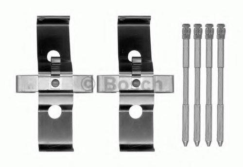 Set accesorii, placute frana VW TOUAREG (7LA, 7L6, 7L7) (2002 - 2010) BOSCH 1 987 474 742 piesa NOUA