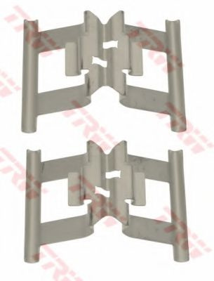 Set accesorii, placute frana VW TOUAREG (7P5) (2010 - 2016) TRW PFK718 piesa NOUA