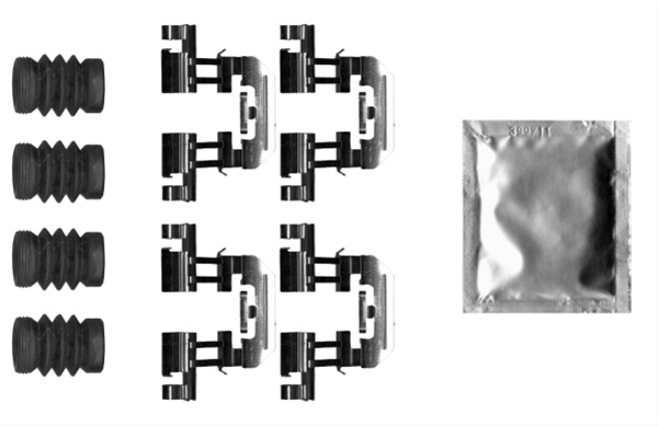 Set Accesorii Placute Textar Mazda 82542100
