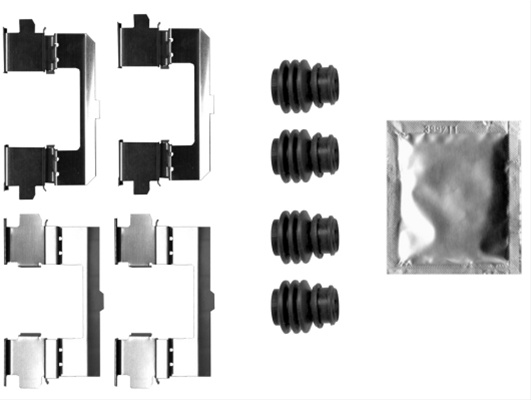 Set Accesorii Placute Textar Mazda 82551000