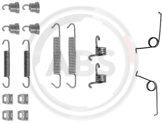 Set accesorii, sabot de frana (0769Q ABS)