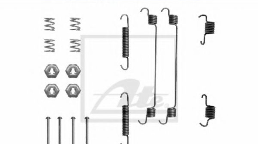 Set accesorii, sabot de frana ALFA ROMEO 146 (930) (1994 - 2001) ATE 03.0137-9125.2 piesa NOUA