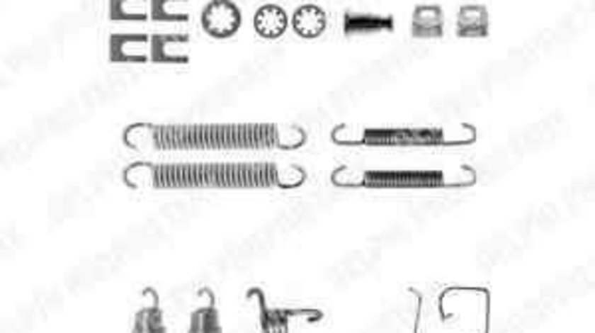 Set accesorii, sabot de frana ALFA ROMEO ALFASUD Sprint (902.A) DELPHI LY1053