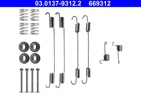 Set Accesorii, Sabot De Frana Ate Dacia 03.0137-9312.2