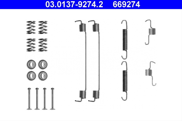 Set Accesorii, Sabot De Frana Ate Dacia 03.0137-9274.2