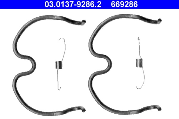 Set Accesorii, Sabot De Frana Ate Opel 03.0137-9286.2