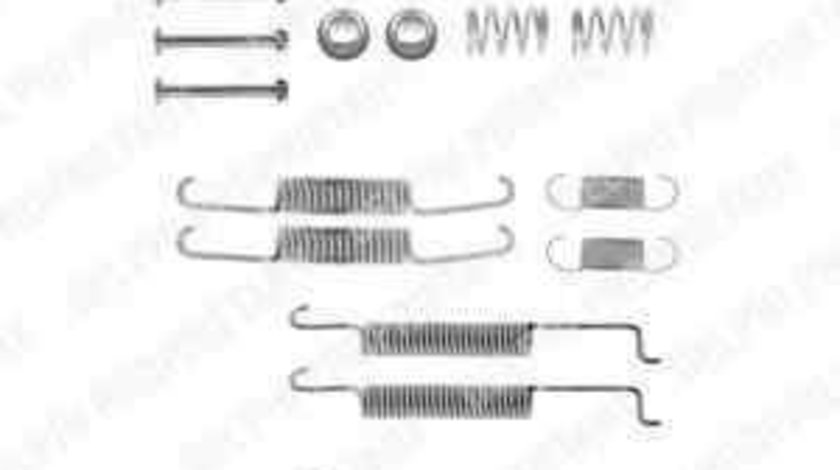 Set accesorii, sabot de frana AUDI 90 (89, 89Q, 8A, B3) DELPHI LY1121