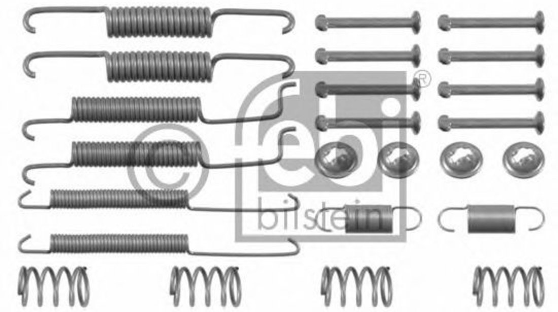 Set accesorii, sabot de frana AUDI A2 (8Z0) (2000 - 2005) FEBI BILSTEIN 02060 piesa NOUA