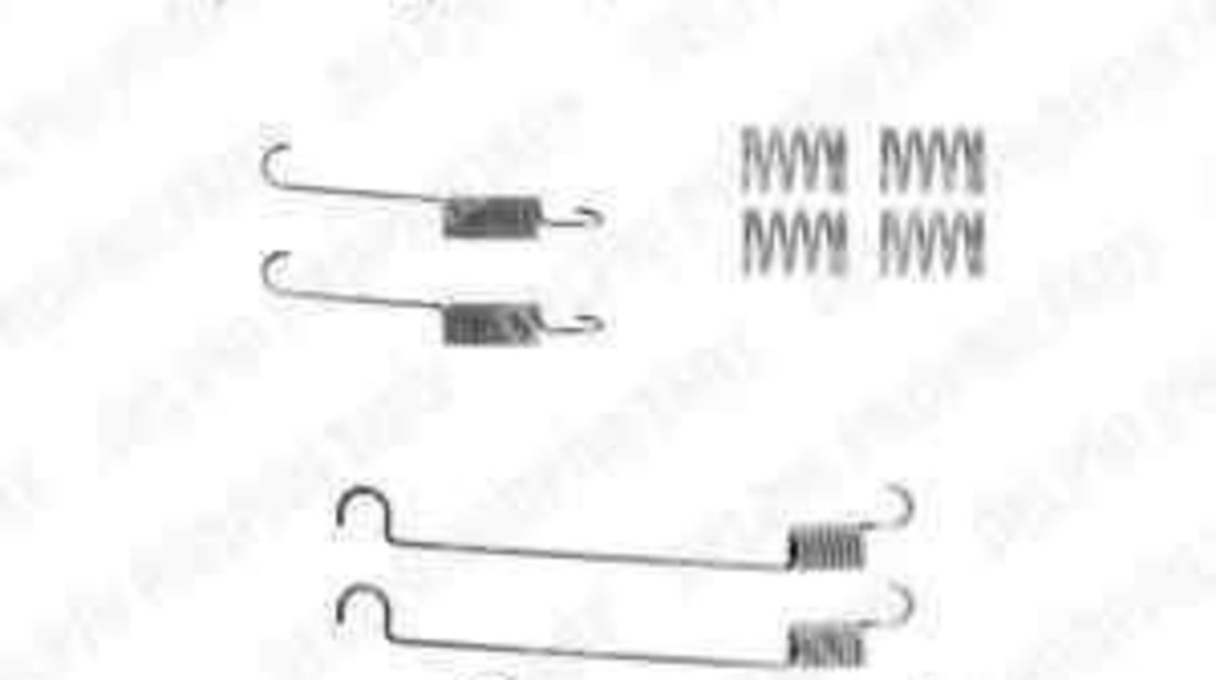 Set accesorii, sabot de frana BMW 3 (E30) DELPHI LY1054