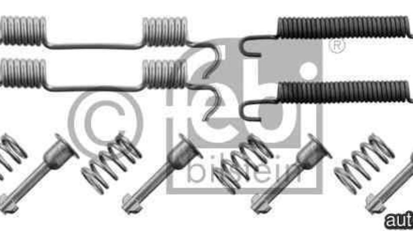 Set accesorii, sabot de frana BMW 3 (E46) FEBI BILSTEIN 34156