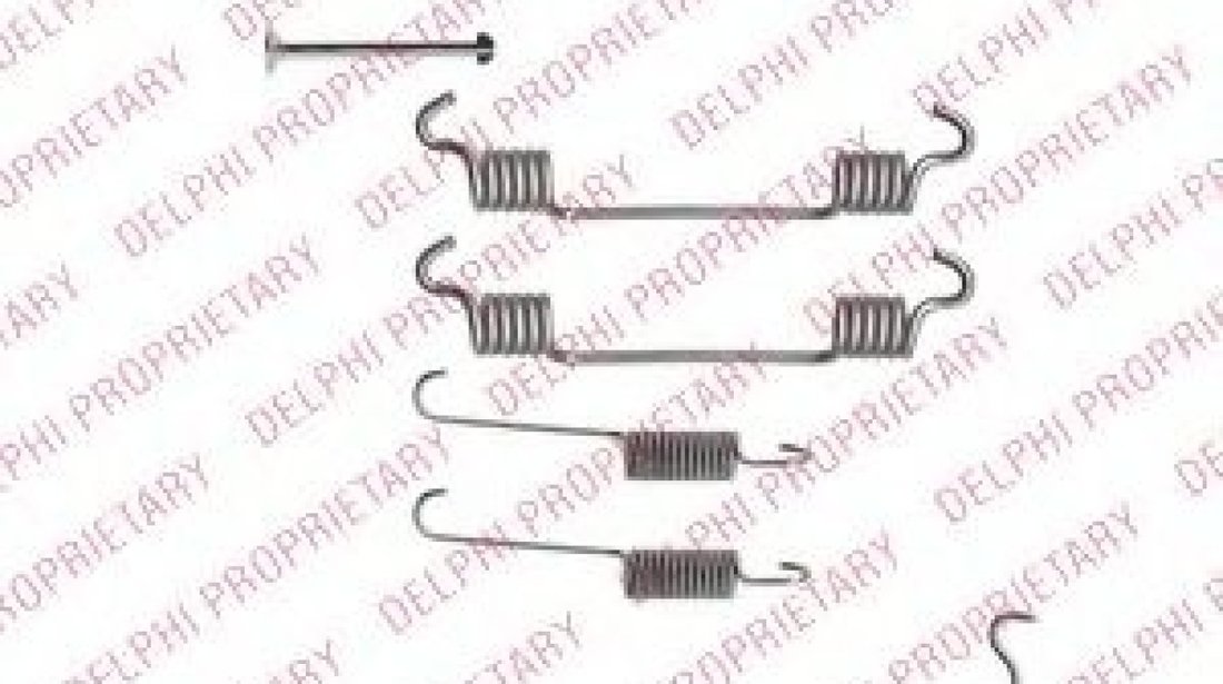 Set accesorii, sabot de frana CHEVROLET AVEO Limuzina (T300) (2011 - 2016) DELPHI LY1357 piesa NOUA