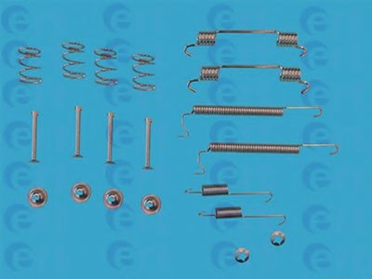 Set accesorii, sabot de frana CHEVROLET KALOS (2005 - 2016) ERT 310021 piesa NOUA