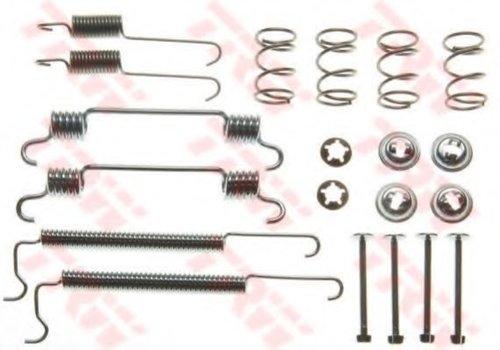 Set accesorii, sabot de frana CHEVROLET KALOS Limuzina (2005 - 2016) TRW SFK384 piesa NOUA