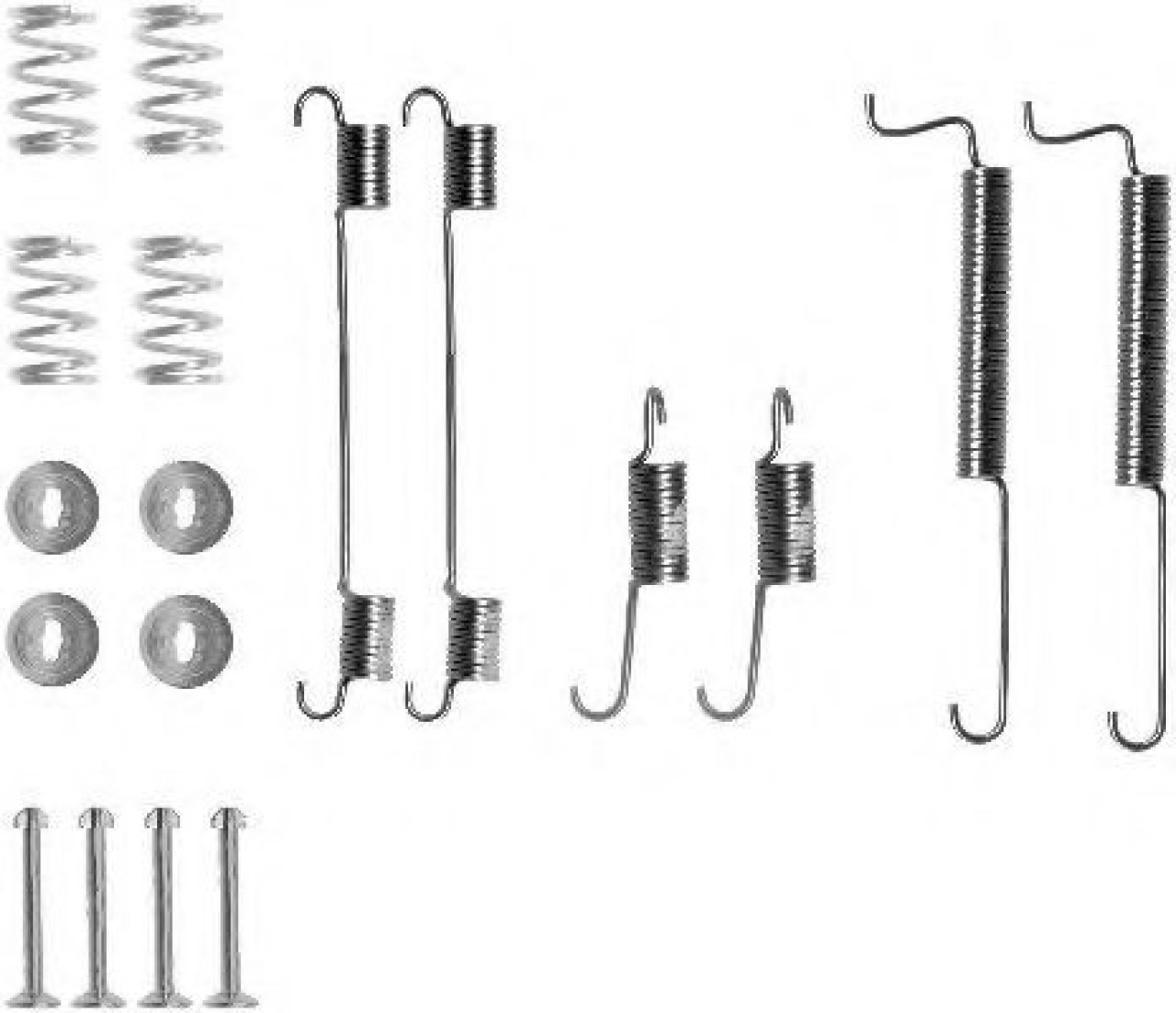 Set accesorii, sabot de frana CHEVROLET SPARK (2000 - 2004) TEXTAR 97015600 piesa NOUA