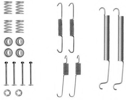 Set accesorii, sabot de frana CITROEN BERLINGO (MF) (1996 - 2016) TEXTAR 97012000 piesa NOUA