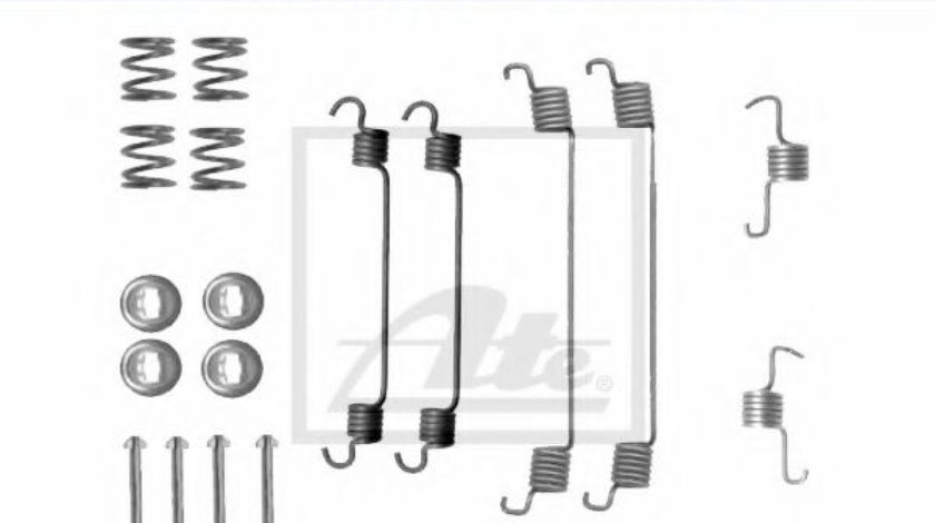 Set accesorii, sabot de frana CITROEN C1 (PM, PN) (2005 - 2016) ATE 03.0137-9287.2 piesa NOUA