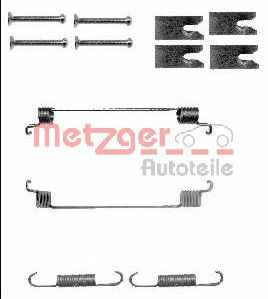 Set accesorii, sabot de frana CITROEN NEMO combi (2009 - 2016) METZGER 105-0866 piesa NOUA