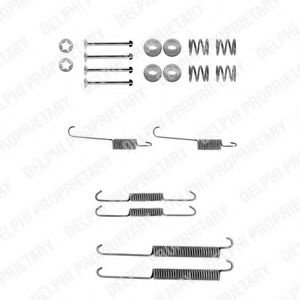 Set accesorii, sabot de frana CITROEN XSARA Cupe (N0) (1998 - 2005) DELPHI LY1229 piesa NOUA