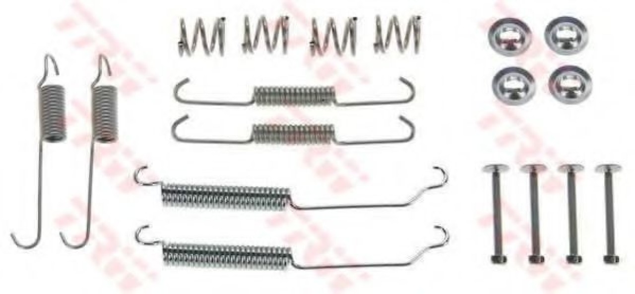 Set accesorii, sabot de frana CITROEN XSARA Cupe (N0) (1998 - 2005) TRW SFK208 piesa NOUA