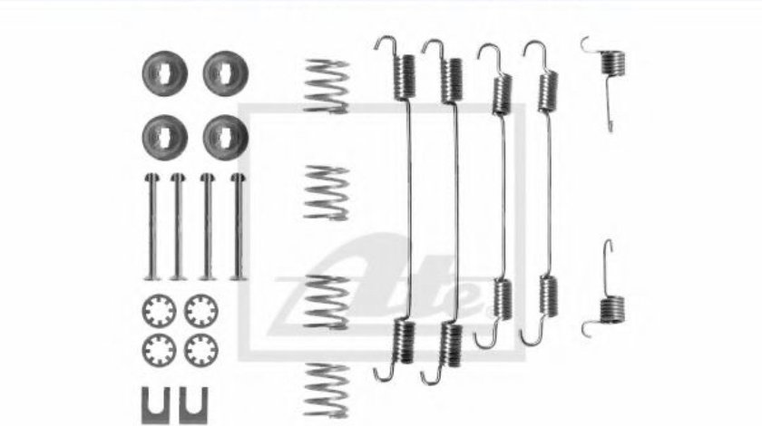 Set accesorii, sabot de frana DACIA DUSTER (2010 - 2016) ATE 03.0137-9228.2 piesa NOUA