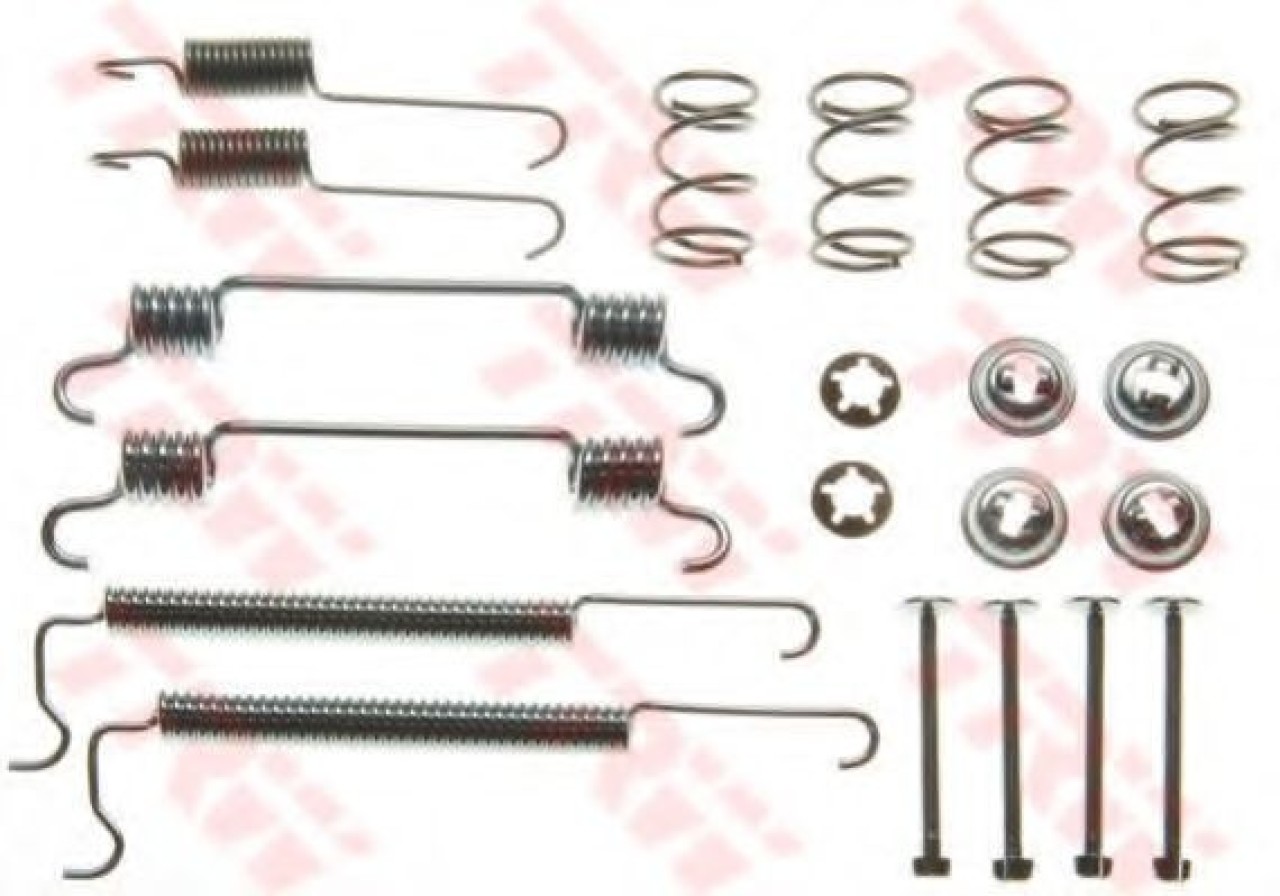 Set accesorii, sabot de frana DAEWOO NUBIRA Break (KLAJ) (1997 - 2016) TRW SFK384 piesa NOUA