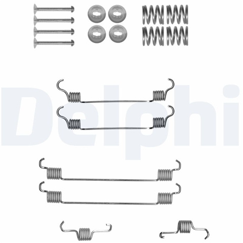 Set Accesorii, Sabot De Frana Delphi Citroën LY1321