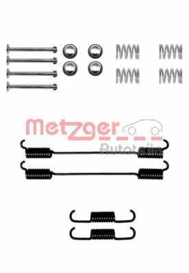 Set accesorii, sabot de frana FIAT DOBLO Cargo (223) (2000 - 2016) METZGER 105-0796 piesa NOUA