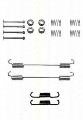 Set accesorii, sabot de frana FIAT DOBLO Microbus (223, 119) (2001 - 2016) TRISCAN 8105 152558 piesa NOUA