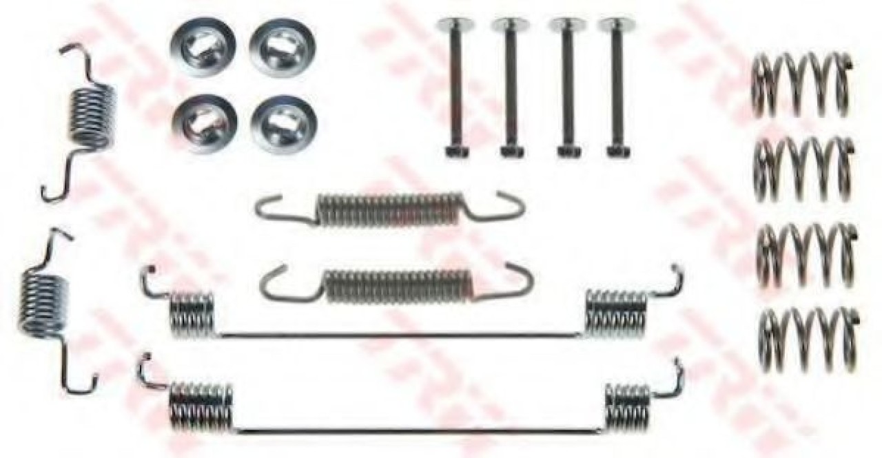 Set accesorii, sabot de frana FIAT PUNTO (176) (1993 - 1999) TRW SFK166 piesa NOUA