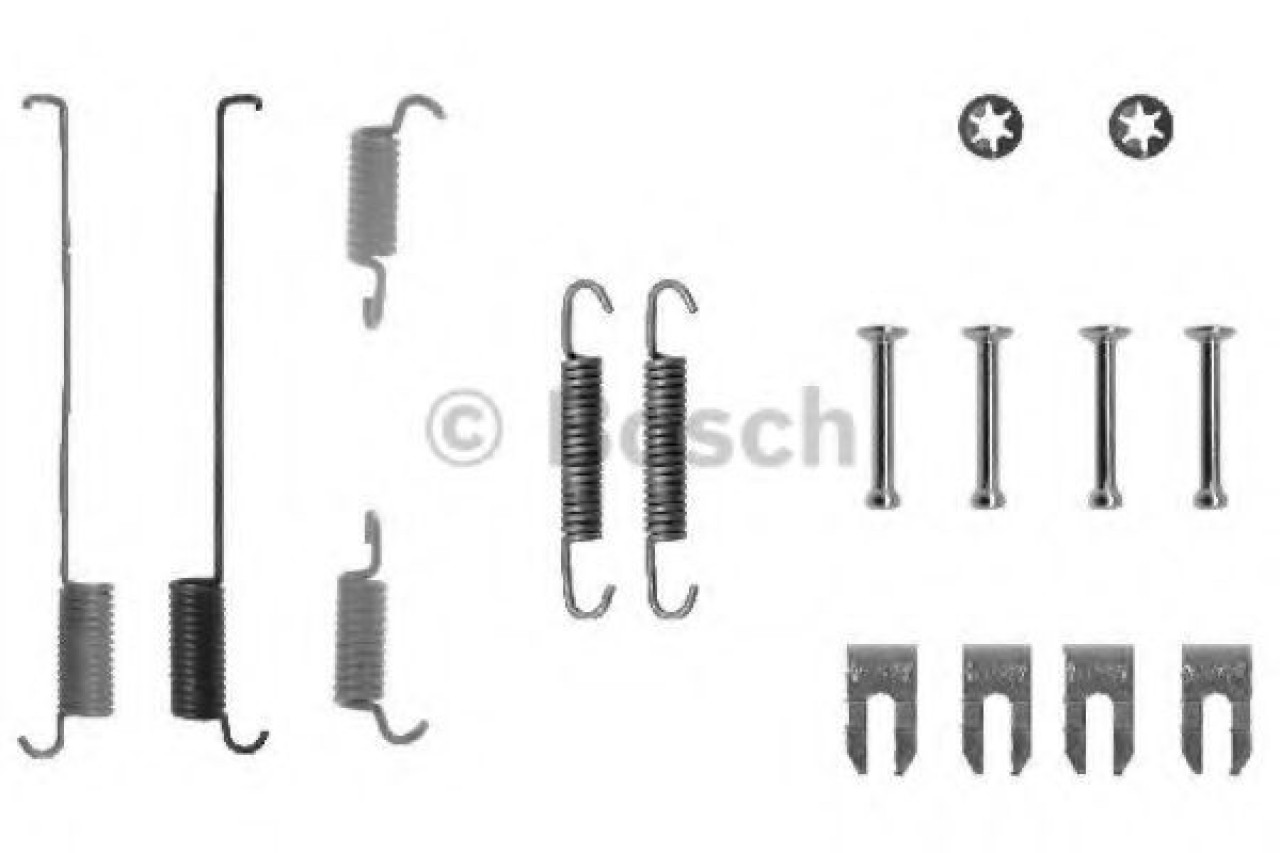 Set accesorii, sabot de frana FIAT PUNTO (176) (1993 - 1999) BOSCH 1 987 475 219 piesa NOUA