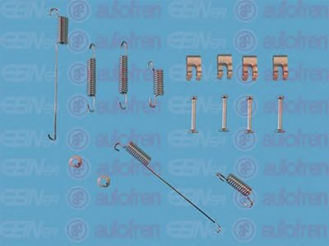 Set accesorii, sabot de frana FIAT PUNTO (176) (1993 - 1999) AUTOFREN SEINSA D3888A piesa NOUA
