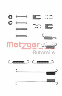 Set accesorii, sabot de frana FIAT PUNTO (176) (1993 - 1999) METZGER 105-0739 piesa NOUA