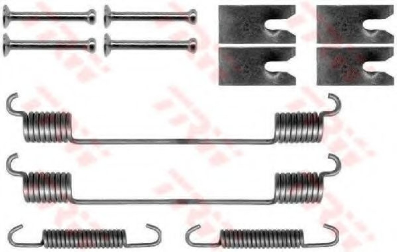 Set accesorii, sabot de frana FIAT PUNTO EVO (199) (2008 - 2016) TRW SFK351 piesa NOUA