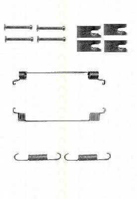 Set accesorii, sabot de frana FIAT PUNTO EVO (199) (2008 - 2016) TRISCAN 8105 152562 piesa NOUA