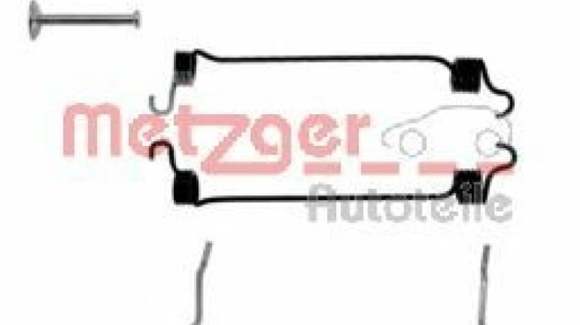 Set accesorii, sabot de frana FORD COURIER (J3, J5) (1996 - 2016) METZGER 105-0751 piesa NOUA