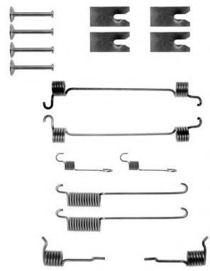 Set accesorii, sabot de frana FORD MONDEO II (BAP) (1996 - 2000) FERODO FBA82 piesa NOUA